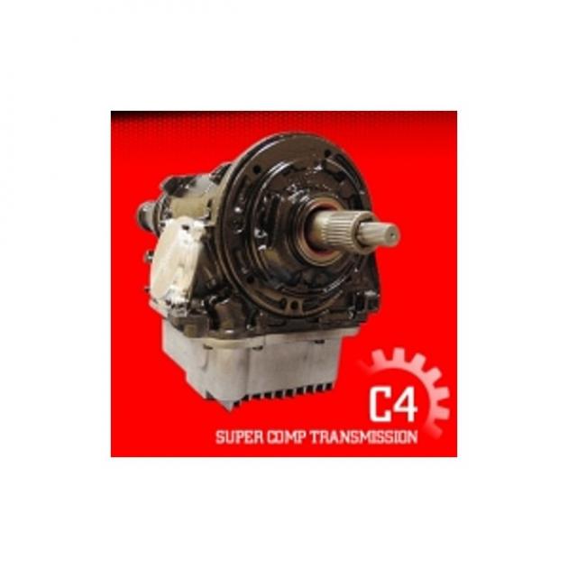 Transmission Assembly, C4 Automatic, 1000 HP, Ford, 1964-1979 | Pan Fill