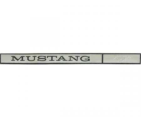 Daniel Carpenter Ford Mustang Dash Panel Emblem Insert - Mustang - Peel & Stick Type D1ZZ-6504774-EM