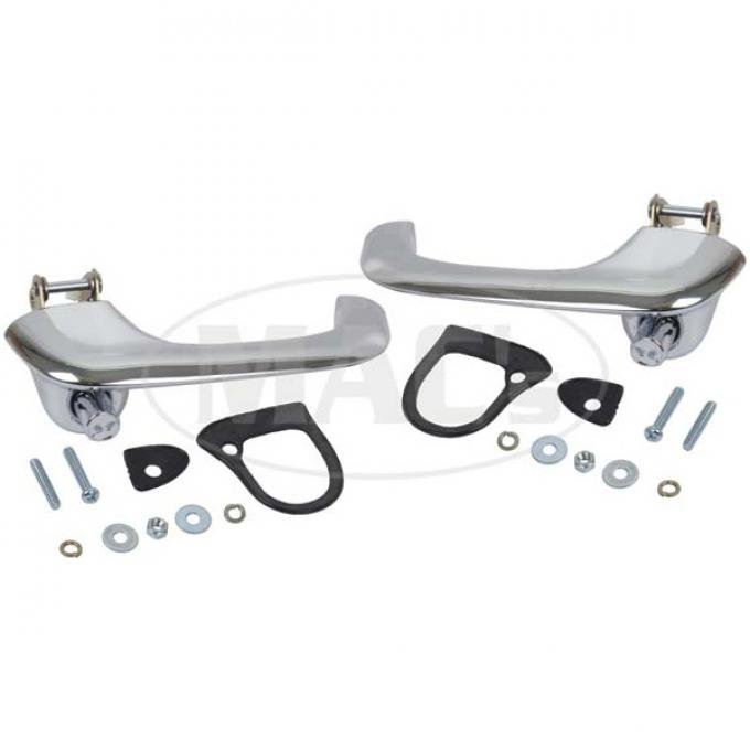 Outside Door Handle Assembly Pair Ford MUSTANG 1967 1968