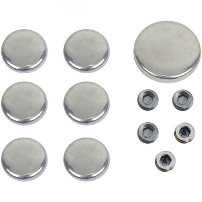 Ford Mustang Soft Plug Set Steel 351 Cleveland V8 Mustang Depot