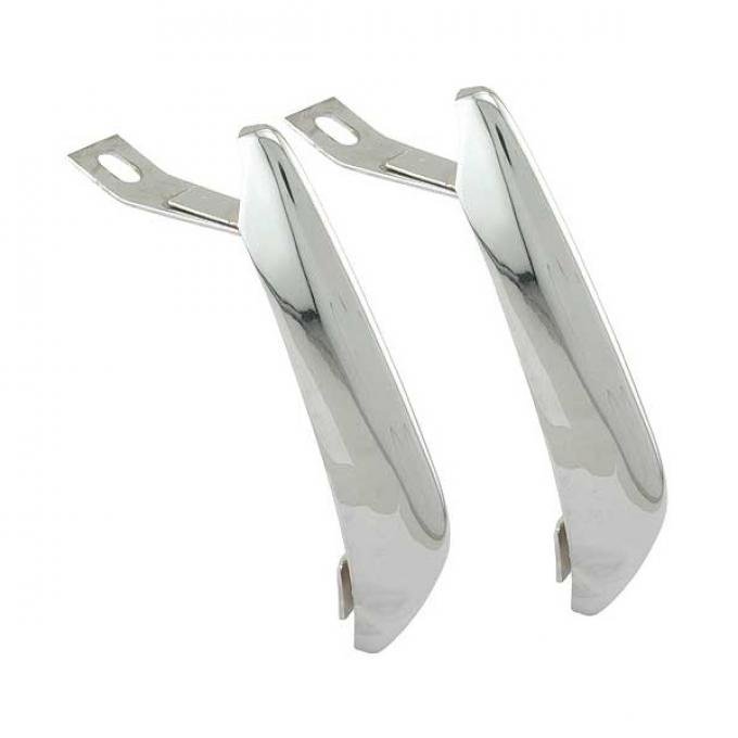 Ford Mustang Rear Bumper Guards - Chrome