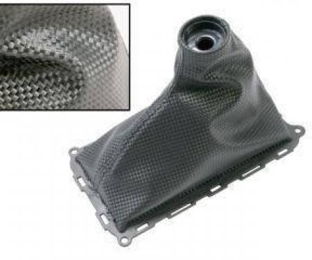 Drake Muscle 2010-2014 Ford Mustang 2010-14 Mustang Shift Boot (With Carbon-Fiber-LOOK Pattern) AR3Z-7277-CF