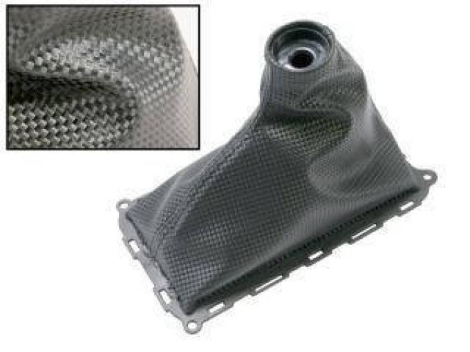 Drake Muscle 2010-2014 Ford Mustang 2010-14 Mustang Shift Boot (With Carbon-Fiber-LOOK Pattern) AR3Z-7277-CF