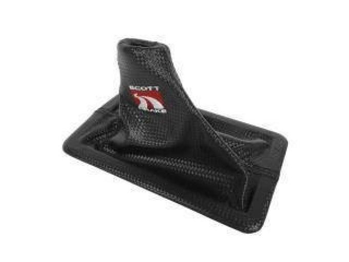 Drake Muscle 2005-2009 Ford Mustang 2005-09 Mustang CF Style Shift Boot w/SD Logo 5R3Z-7277-CFSD