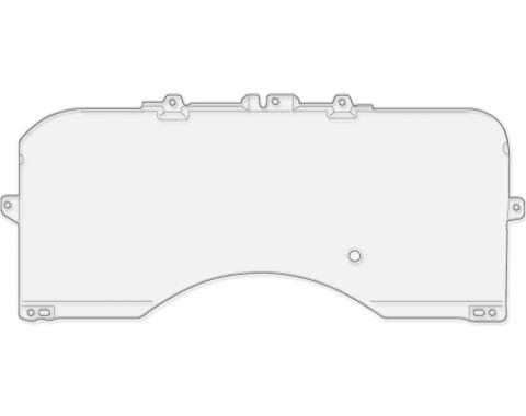 Drake Muscle 1987-1989 Ford Mustang Instrument Panel Lens E7ZZ-10887-A