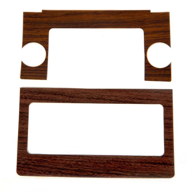 ACP Radio Bezel Decal Deluxe Woodgrain Decal FM-BR004A