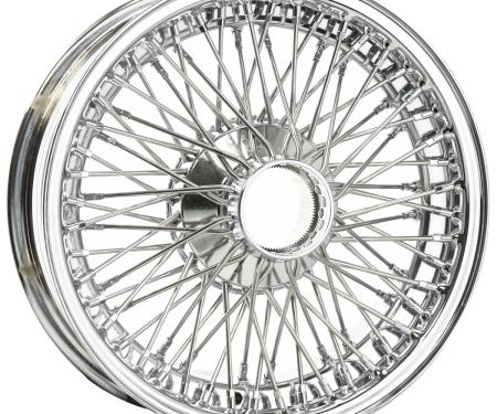 Dayton Wire Wheel -Jaguar-E-Type II-Tube Type-15x5-72-Chrome D472CTT