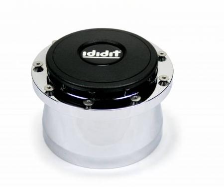 ididit Steering Wheel Adaptor, 9 Bolt w/Horn Button, Chrome 2201310020