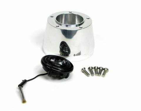 ididit Steering Wheel Adaptor, 5 Bolt, Polished 2207310040