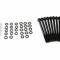 Mr. Gasket Fabricated Aluminum Valve Covers, Black Finish 6880BG