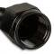 Mr. Gasket -4 90 Degree Push-on Hose Ends, Black 209004-BL