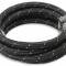 Mr. Gasket Black Nylon Braided Hose 8 AN, 3 Feet 840308