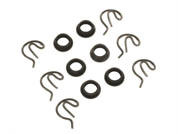 Mr. Gasket Shifter Bushing Kit, Steel Clips and Bushings 11