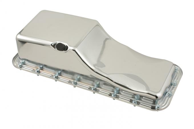 Mr. Gasket Oil Pan, Chrome 9432