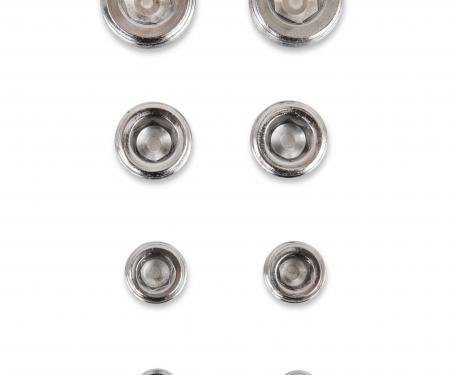 Mr. Gasket Chrome Plated Pipe Plug Set 6352G