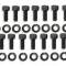 Mr. Gasket Transmission Oil Pan, Black Steel 9756BMRG