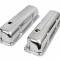 Mr. Gasket Chrome Valve Covers with Baffle 9412