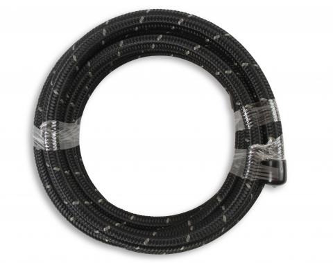 Mr. Gasket Black Nylon Braided Hose 8 AN, 20 Feet 842008