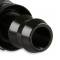 Mr. Gasket -10 an Straight Push-on Hose Ends, Black 200110-BL