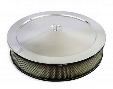 Mr. Gasket Competition Air Cleaner, Chrome 9790