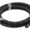 Mr. Gasket Black Nylon Braided Hose 10 AN, 20 Feet 842010
