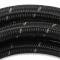 Mr. Gasket Black Nylon Braided Hose 8 AN, 3 Feet 840308