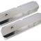 Mr. Gasket Fabricated Aluminum Valve Covers, Silver Finish 6872G
