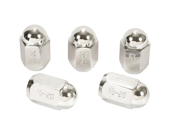 Mr. Gasket Lug Nuts, 1/2 Inch Chrome Plated 1441