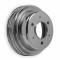 Mr. Gasket Chrome Crankshaft Pulley, Double Groove 8830MRG