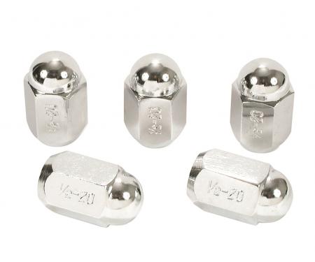 Mr. Gasket Lug Nuts, 1/2 Inch Chrome Plated 1441