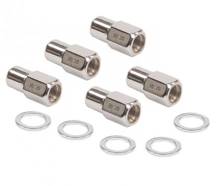 Mr. Gasket Competition Open End Style Lug Nuts -Set of 5 4301G