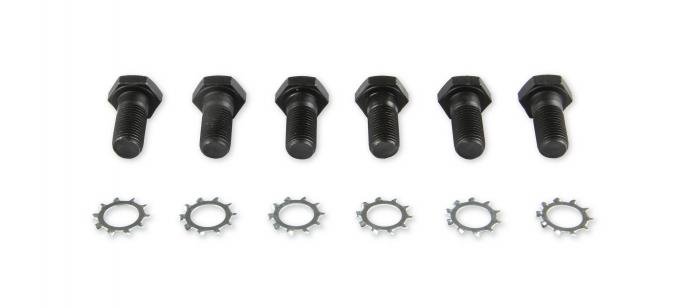 Mr. Gasket Flywheel Bolts, Chevrolet Small & Big Block, 90 Degree V6 and Small Block Ford 912