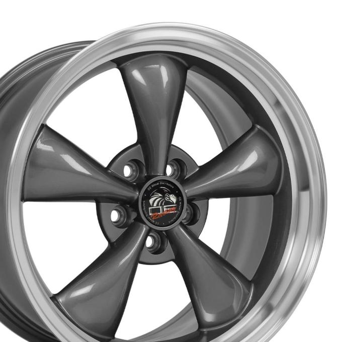 OE Replica Wheels FR01 - 18" Replica Wheel FR01 Fits Ford Mustang Bullitt Rim 18x9 Gunmetal Wheel FR01-18090-5450-24AM