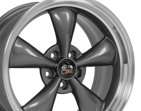 OE Replica Wheels FR01 - 18" Replica Wheel FR01 Fits Ford Mustang Bullitt Rim 18x9 Gunmetal Wheel FR01-18090-5450-24AM