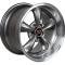 OE Replica Wheels FR01 - 17" Replica Wheel FR01 Fits Ford Mustang Bullitt Rim 17x10.5 Gunmetal Wheel FR01-17105-5450-27AM
