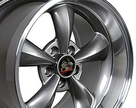OE Replica Wheels FR01 - 17" Replica Wheel FR01 Fits Ford Mustang Bullitt Rim 17x10.5 Gunmetal Wheel FR01-17105-5450-27AM