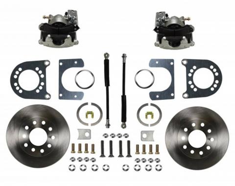 Leed Brakes Rear Disc Brake Kit with Plain Rotors and Zinc Plated Calipers RC0002