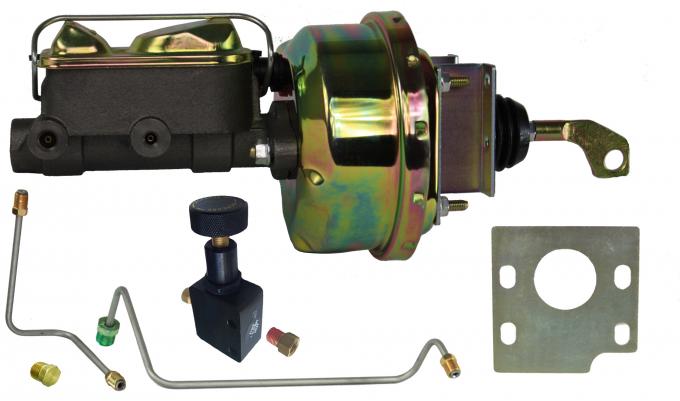 Leed Brakes 1964-1966 Ford Mustang Power Hydraulic Kit with pre-bent lines and adjustable valve FC0042HK