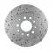 Leed Brakes Rear Disc Brake Kit with Drilled Rotors and Zinc Plated Calipers RC0003X