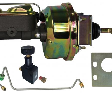 Leed Brakes 1964-1966 Ford Mustang Power Hydraulic Kit with pre-bent lines and adjustable valve FC0042HK