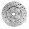 Leed Brakes Power Front Kit with Drilled Rotors and Red Powder Coated Calipers RFC0004-W405X