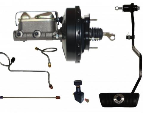 Leed Brakes Power Hydraulic Kit with pre-bent lines adjustable valve and pedal FC0004HK
