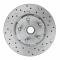 Leed Brakes Spindle Kit with Drilled Rotors and Zinc Plated Calipers FC0001SMX