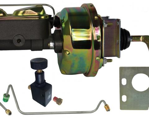 Leed Brakes 1964-1966 Ford Mustang Power Hydraulic Kit with pre-bent lines and adjustable valve FC0042HK