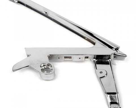 Redline Restomotive® Mustang 64-66 Vent Window Frame - RH, Chrome LG-10-264/RH