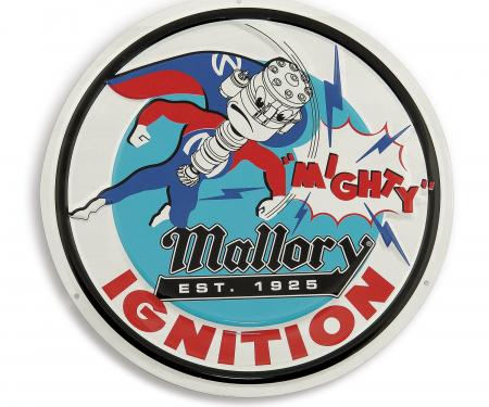 Mallory Metal Sign D-10