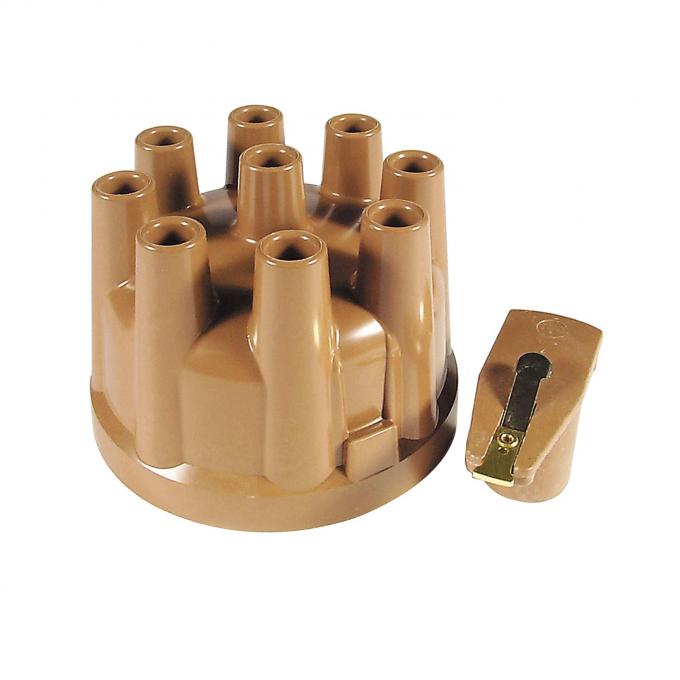 Accel Distributor Cap & Rotor Kit, Female Socket Style, Tan 8220ACC