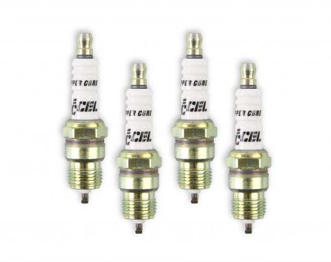 Accel HP Copper Spark Plug, Shorty 0576S-4