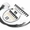Accel Spark Plug Wire Set, Universal, 135 Deg White Ceramic Boots 9002C