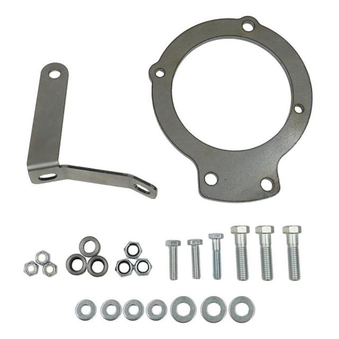 Vintage Air 1979-86 Ford V8 Mustang without A/C and 1983-93 Ford V8 Mustang with A/C Compressor Bracket Kit 137130